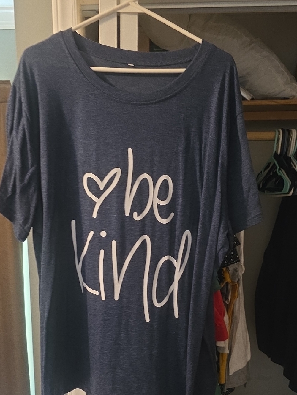 Be Kind Navy Graphic Tee